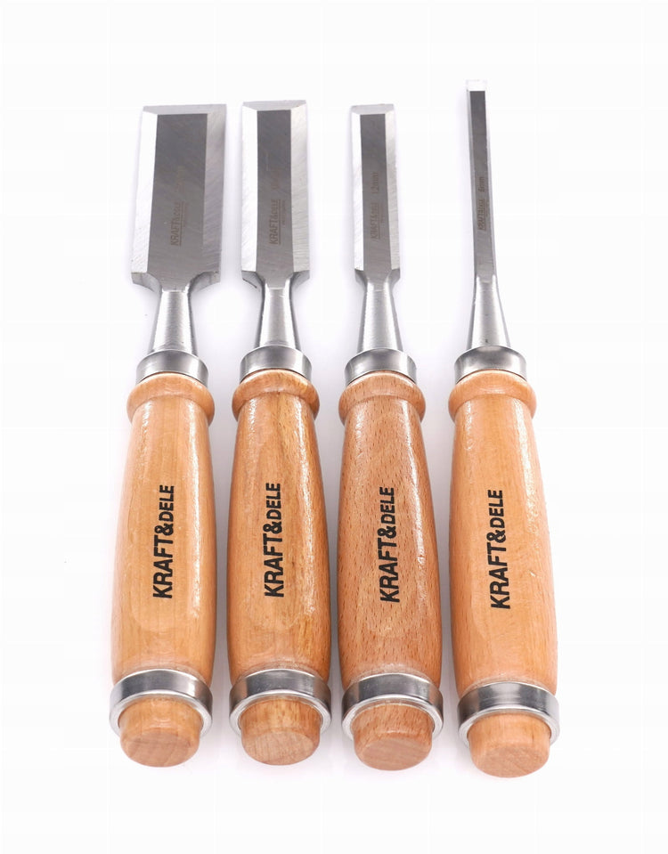 Staliaus kaltų rinkinys „Kraft&Dele KD11770“, 4 vnt., 6–24 mm