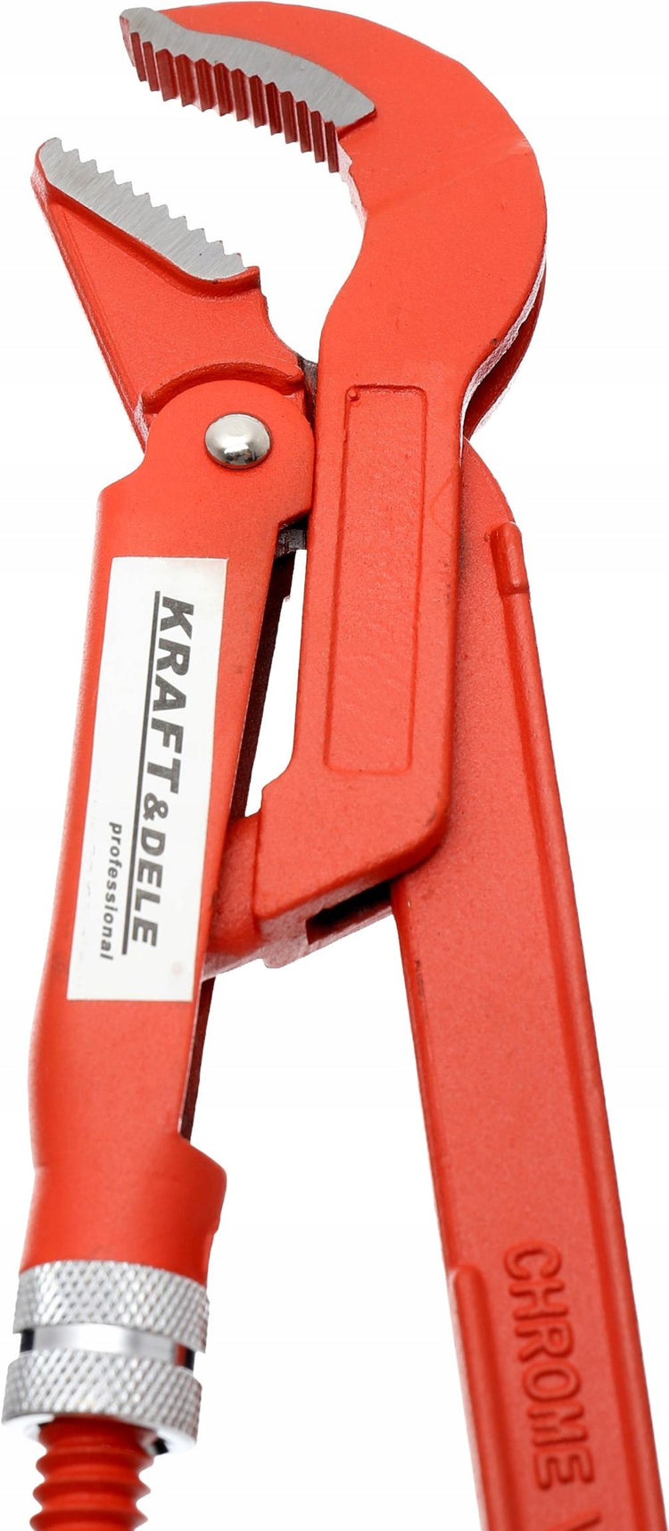 Švediškas vamzdžių raktas 2“ S tipo „Kraft&Dele KD10255“, 54,2 cm, 15–105 mm