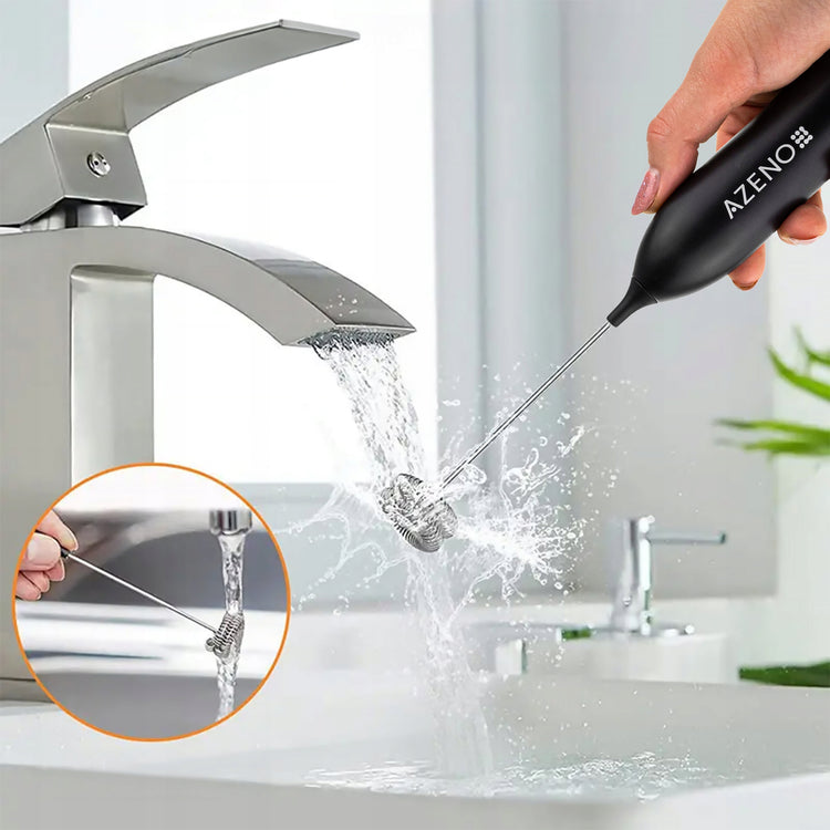 Rankinis elektrinis pieno putos plakiklis 4in1 „Azeno AZ-0104“, USB