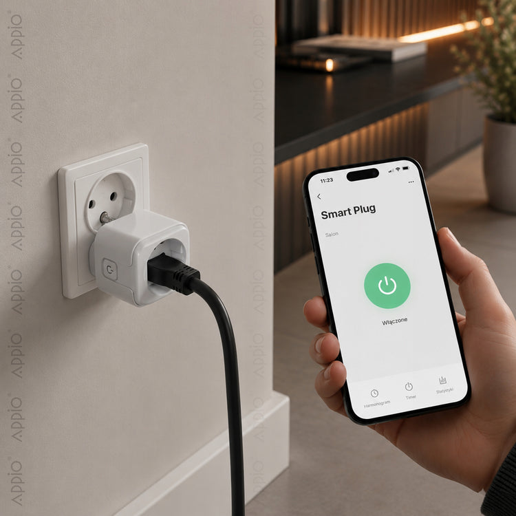 Išmanusis Wi-Fi elektros lizdas „Appio“ su energijos matuokliu ir laikmačiu (Tuya)