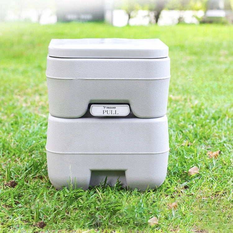 Nešiojamas cheminis turistinis tualetas „Trizand“, 20 l su 12 l vandens bakeliu
