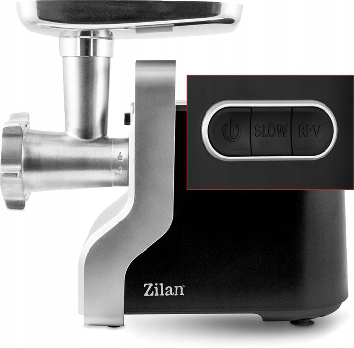 Galinga elektrinė mėsmalė „Zilan“ su metalinėmis pavaromis, 2100 W – nuotrauka 2