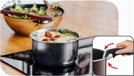 Puodų ir keptuvių rinkinys „Tefal Ingenio Emotion“ su nuimama rankena, 20 dalių