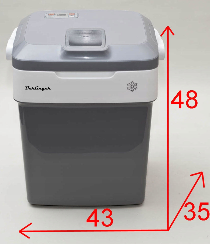 Termoelektrinis šaldytuvas su termostatu Berlinger 32L 12/230V