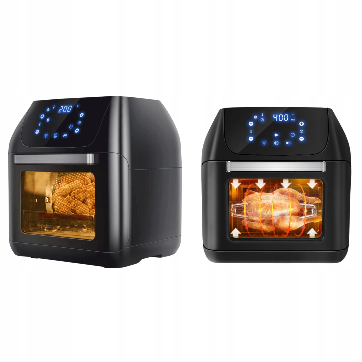 Karšto oro gruzdintuvė Aigostar 12L XXL 1500W