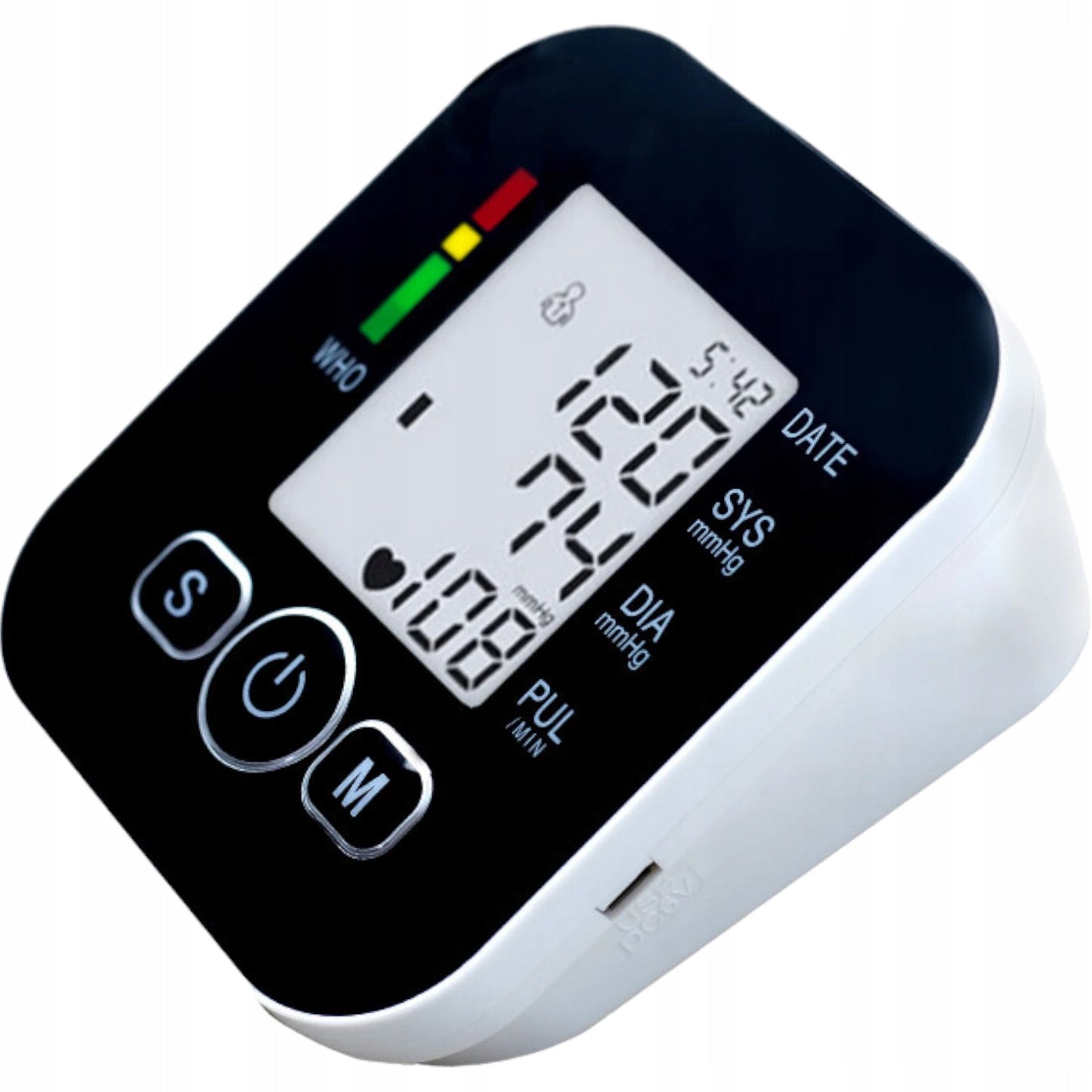 Elektroninis žastinis kraujospūdžio matuoklis BW-750b+ su LCD ekranu ir matavimų atmintimi (22–32 cm)