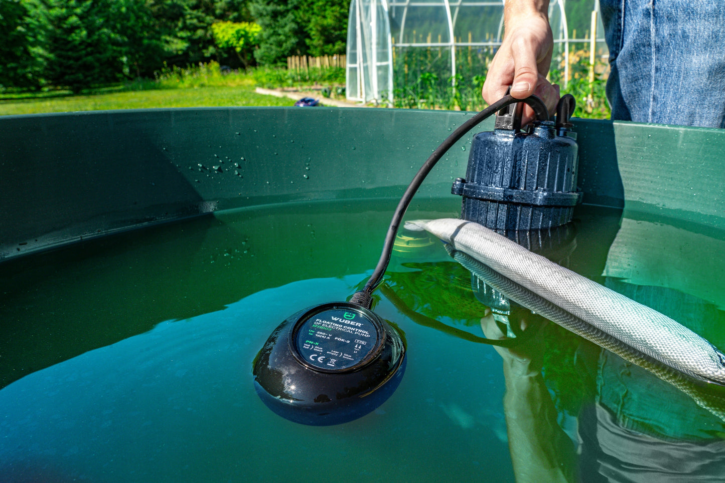 Panardinamas siurblys su plūdine valdymo sistema – WUBER 2,1 kW 250 l/min