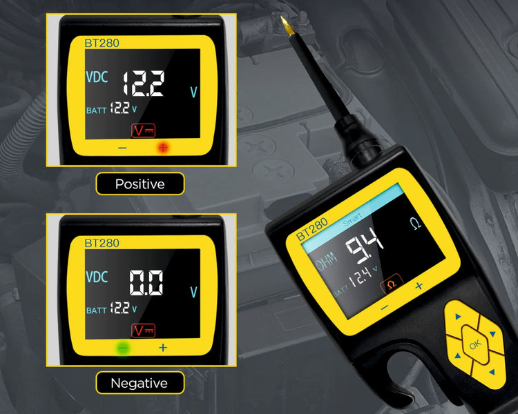 Osciloskopas ir multimetras „Autool BT280“ – nuotrauka 5