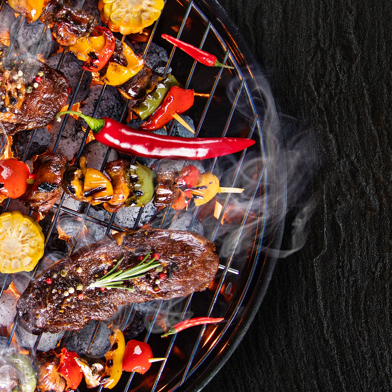 Sodo grilis – rūkymo krosnelė 3in1 su termometru | Curron SmokeHouse GM8000