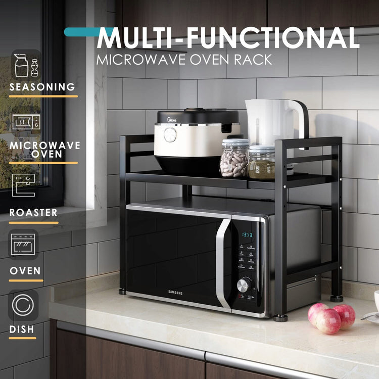 Reguliuojama virtuvės lentyna „Loft“, 43–60 cm – nuotrauka 12