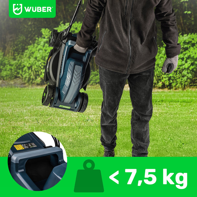 Elektrinė vejapjovė „Wuber“, 1200 W – nuotrauka 15