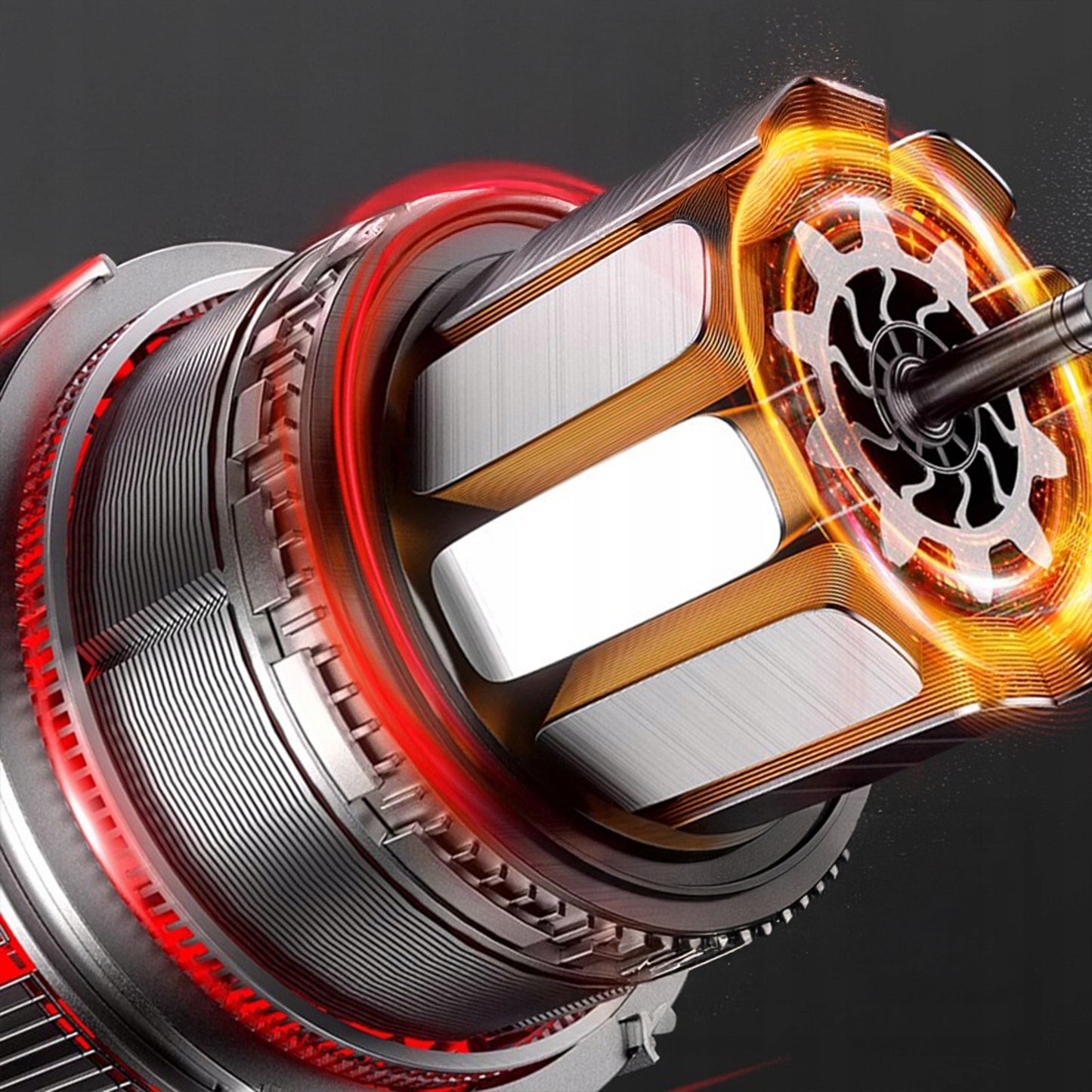 Akumuliatorinis smūginis veržliaraktis RENEW FORCE® 21V 750 Nm BRUSHLESS su 2 akumuliatoriais (4.0Ah) ir lagaminu