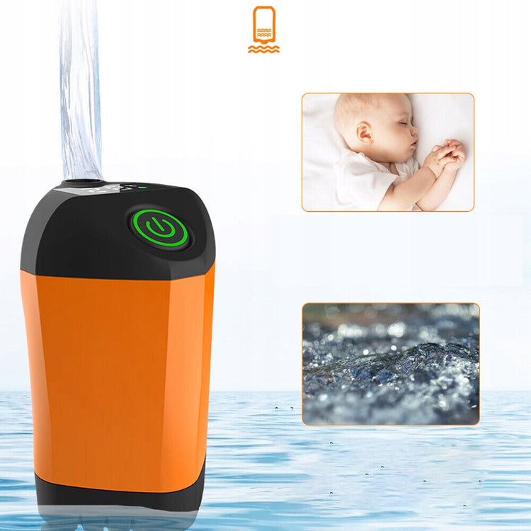 Turistinis dušas su akumuliatorine pompa, 4800 mAh – nuotrauka 3