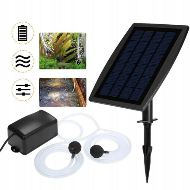 Saulės tvenkinio aeratorius, 2,5 W – nuotrauka 3