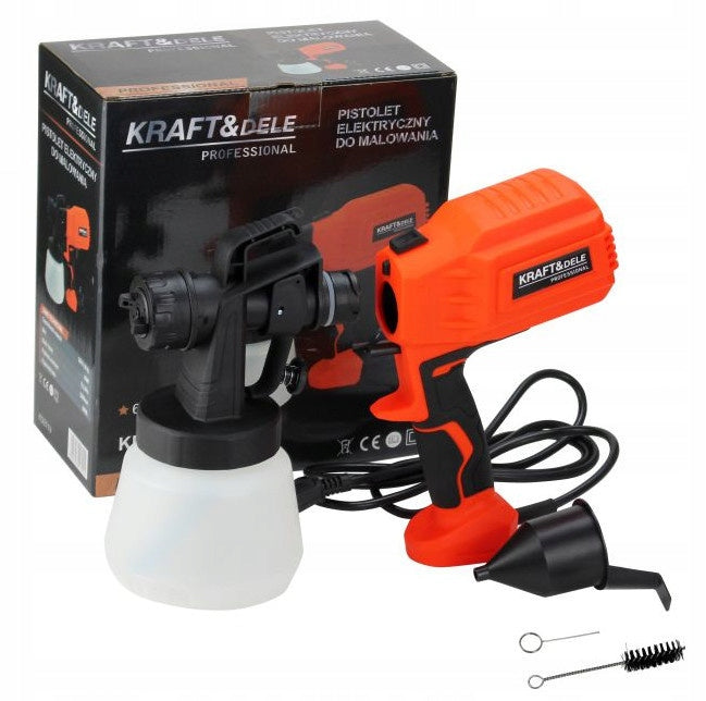 Elektrinis dažymo purkštuvas 650 W, 800 ml – Kraft&Dele KD2119