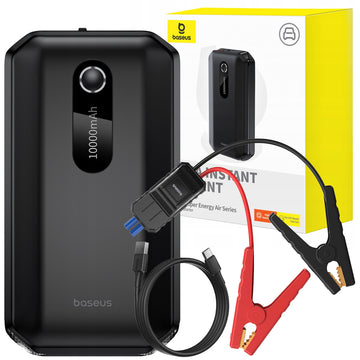 Automobilio užvedimo įrenginys ir Powerbankas - BASEUS Jump Starter Booster 10000mAh 1000A