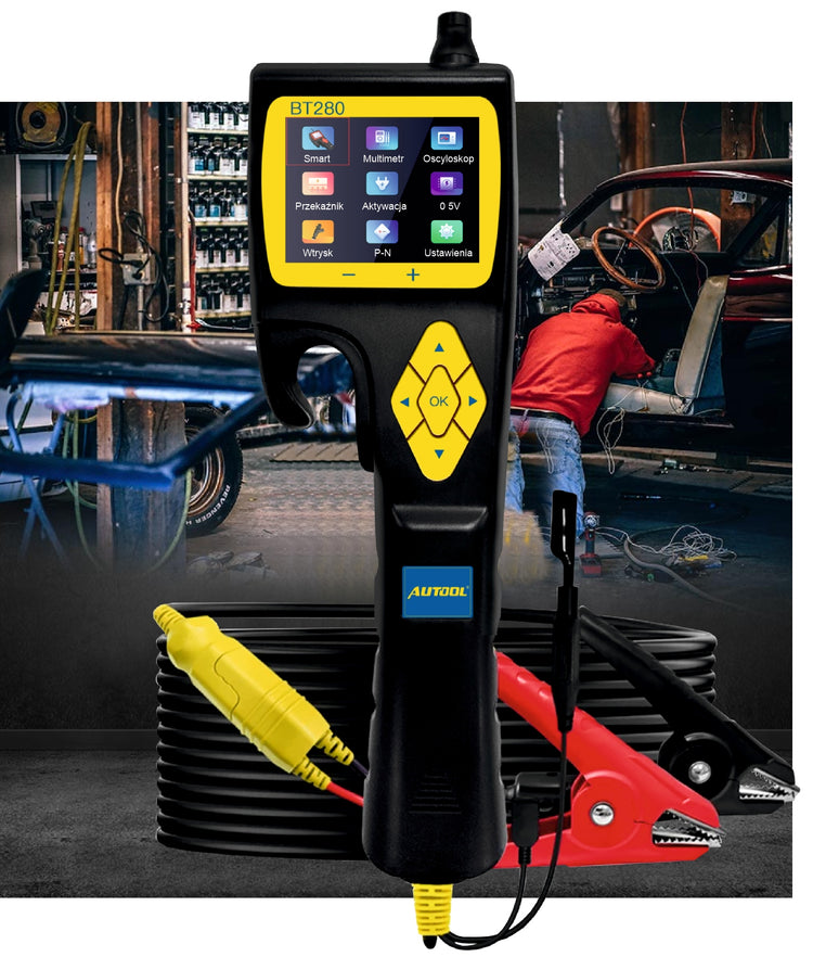 Osciloskopas ir multimetras „Autool BT280“ – nuotrauka 12