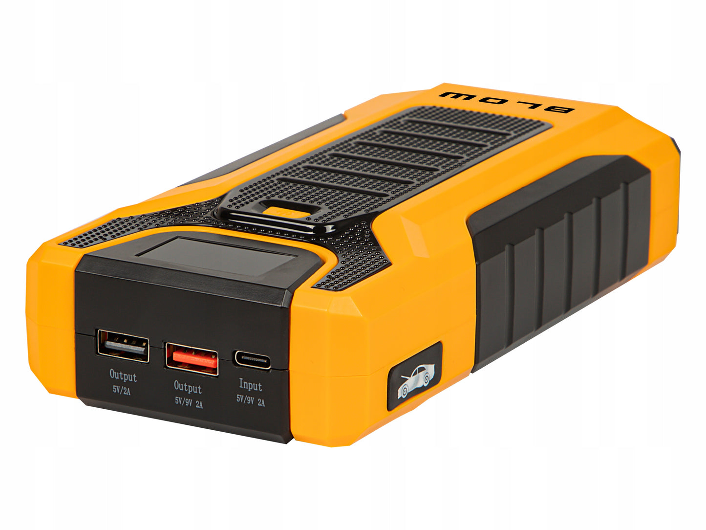 Automobilio užvedimo įrenginys – start booster, powerbank, prožektorius, 30000 mAh (BLOW JS-30)
