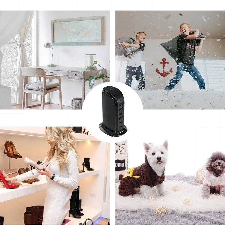 Įkroviklis su Wi-Fi kamera, 3 USB ir 2 USB-C – nuotrauka 16