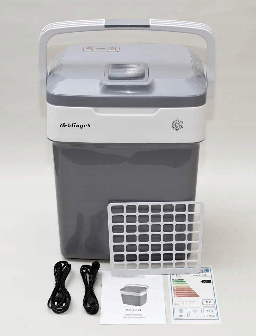 Termoelektrinis šaldytuvas su termostatu Berlinger 32L 12/230V