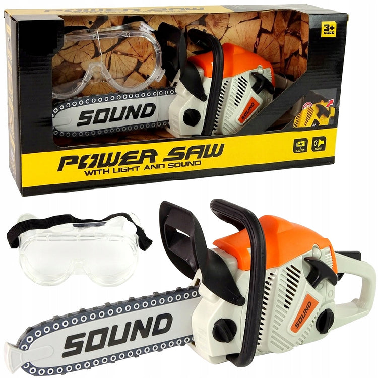 Žaislinis grandininis pjūklas „Power Saw“