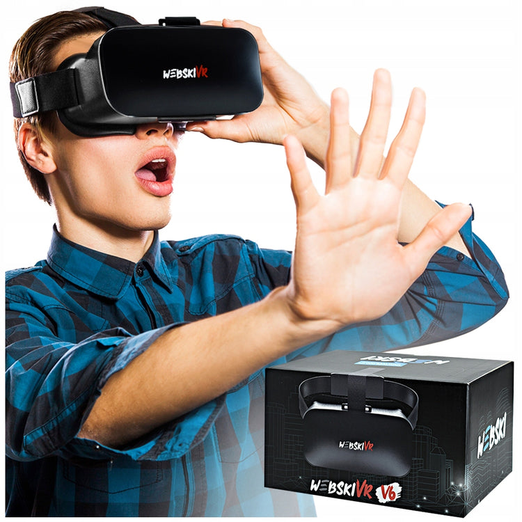 VR akiniai „V6 Premium 3D“