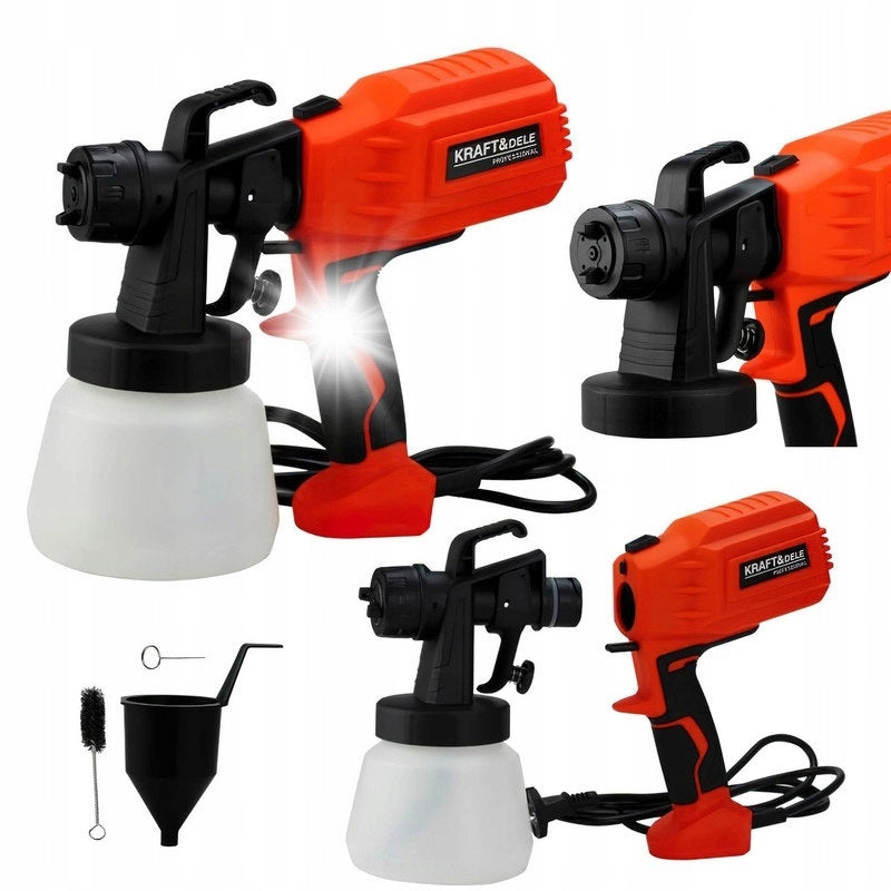 Elektrinis dažymo purkštuvas 650 W, 800 ml – Kraft&Dele KD2119