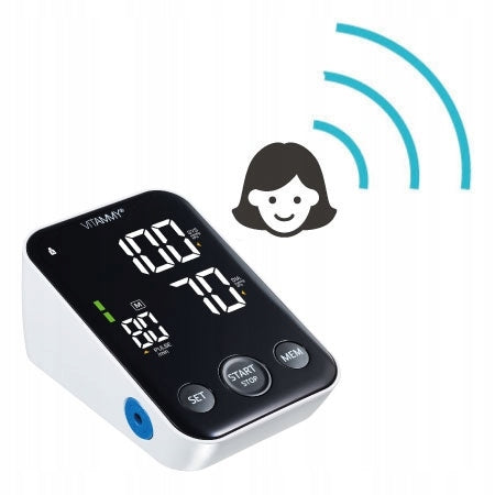 Žastinis kraujospūdžio matuoklis su balso funkcija, aritmijos aptikimu ir USB-C maitinimu VITAMMY NEXT 6