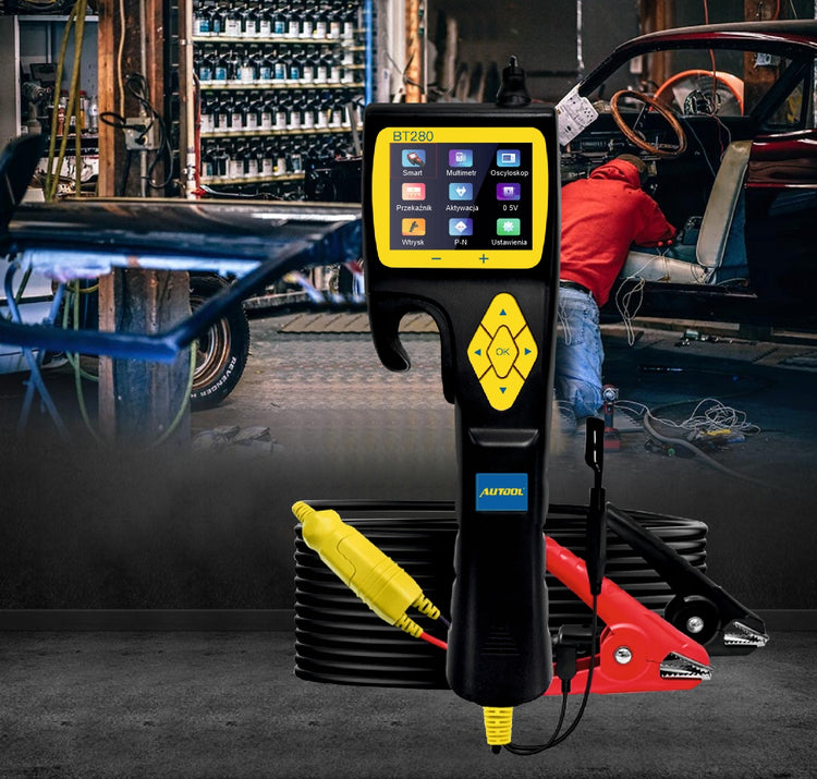 Osciloskopas ir multimetras „Autool BT280“ – nuotrauka 10