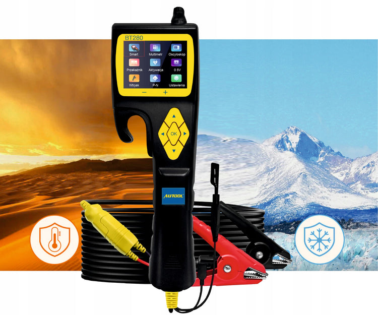 Osciloskopas ir multimetras „Autool BT280“ – nuotrauka 14