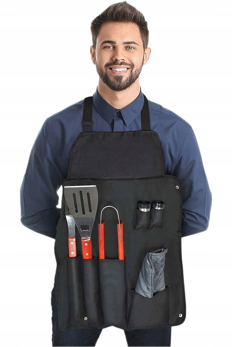 Grilio įrankių rinkinys „GrillGear“, 7 dalys