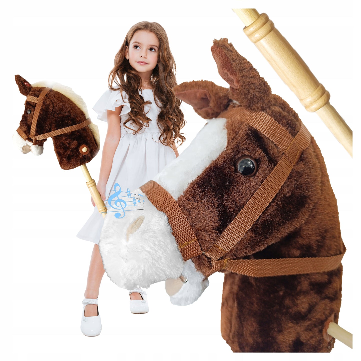 Hobby Horse arkliukas 93 cm su garsu