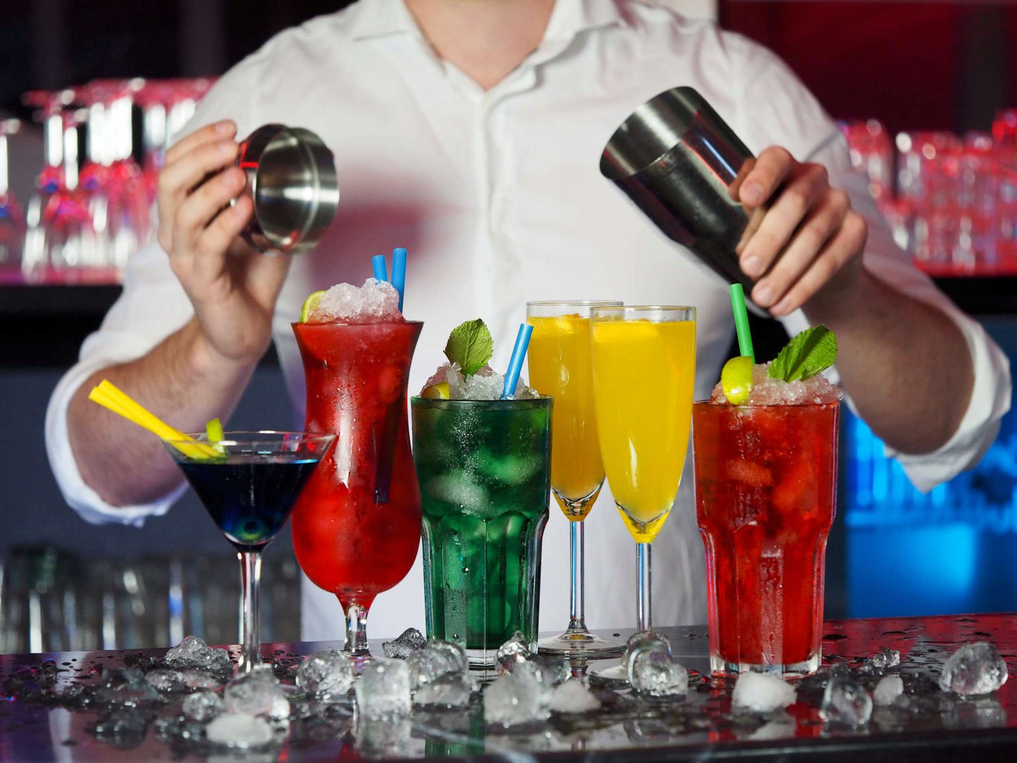 Barmeno rinkinys kokteiliams, gėrimams suplakti – 550 ml, puiki dovana Kalėdoms