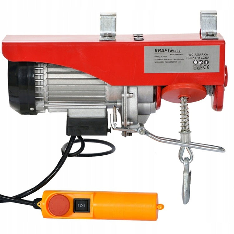 Elektrinis telferis „Kraft&Dele KD1525“, 500 kg – nuotrauka 1