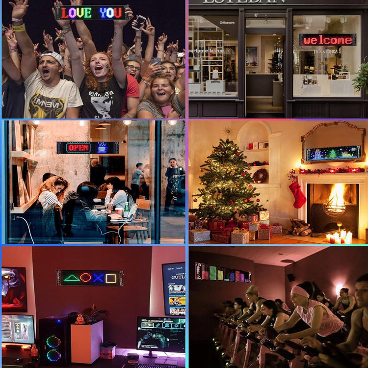 Lankstus programuojamas LED ekranas
