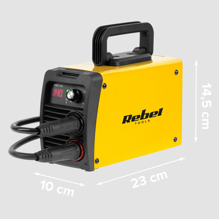 Suvirinimo aparatas „Rebel RB-1040“, MMA, 10–140 A – nuotrauka 2