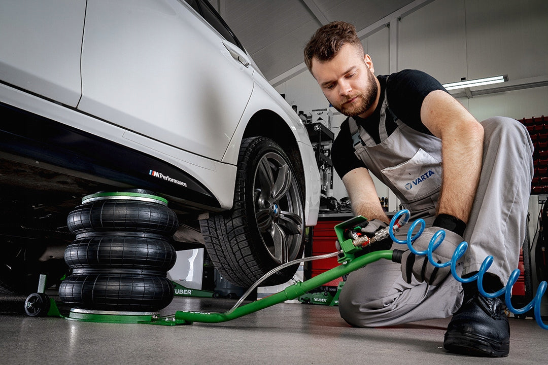Pneumatinis keltuvas automobilių, sunkvežimių keltuvas WUBER 6T