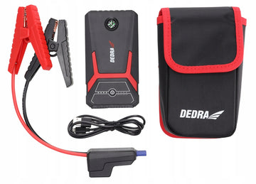 Automobilio užvedimo įrenginys su powerbank funkcija DEDRA DEPP0800, 8000 mAh, 1200A