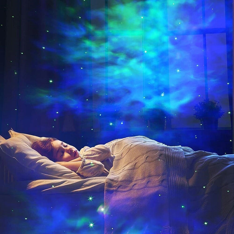 Žvaigždžių projektorius „Astronautas“ su pultu – nuotrauka 13