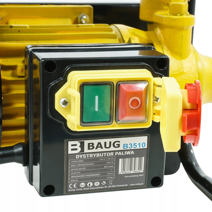 Kuro perpylimo siurblys „Baug“, 600 W – nuotrauka 5