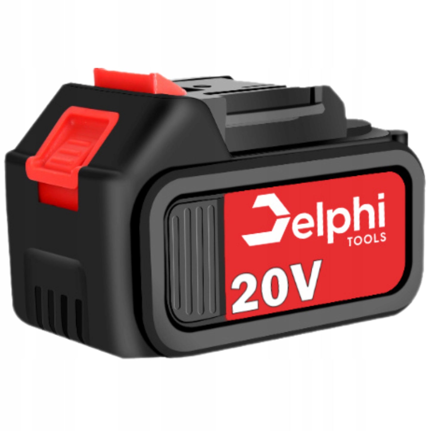 Akumuliatorinis bešepetėlinis smūginis raktas „Delphi Tools“ 20V, 1/2", 2 akumuliatoriai