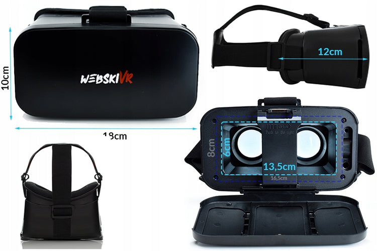 VR akiniai „V6 Premium 3D“