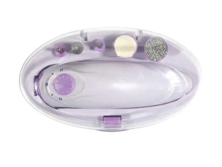Manikiūro rinkinys su UV LED lempa ir 12 W freza
