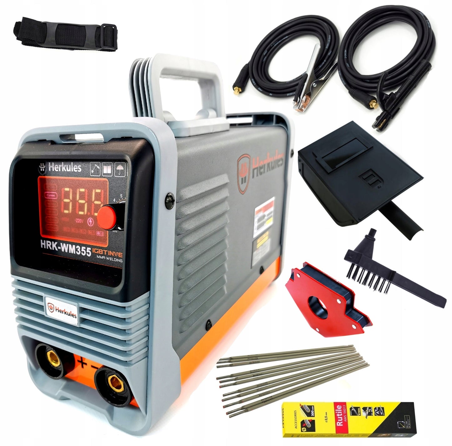 Inverterinis suvirinimo aparatas HERKULES SYNERGY HRK-WM355 20–355A MMA / TIG