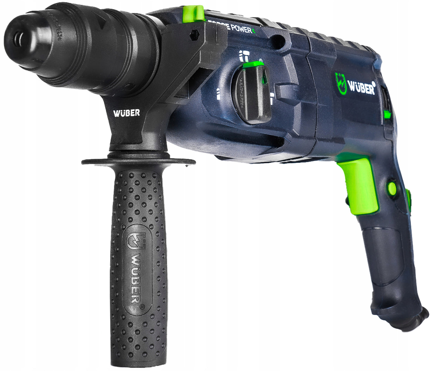 Perforatorius su SDS+ ir savaime užveržiančiu griebtuvu WUBER 2500W