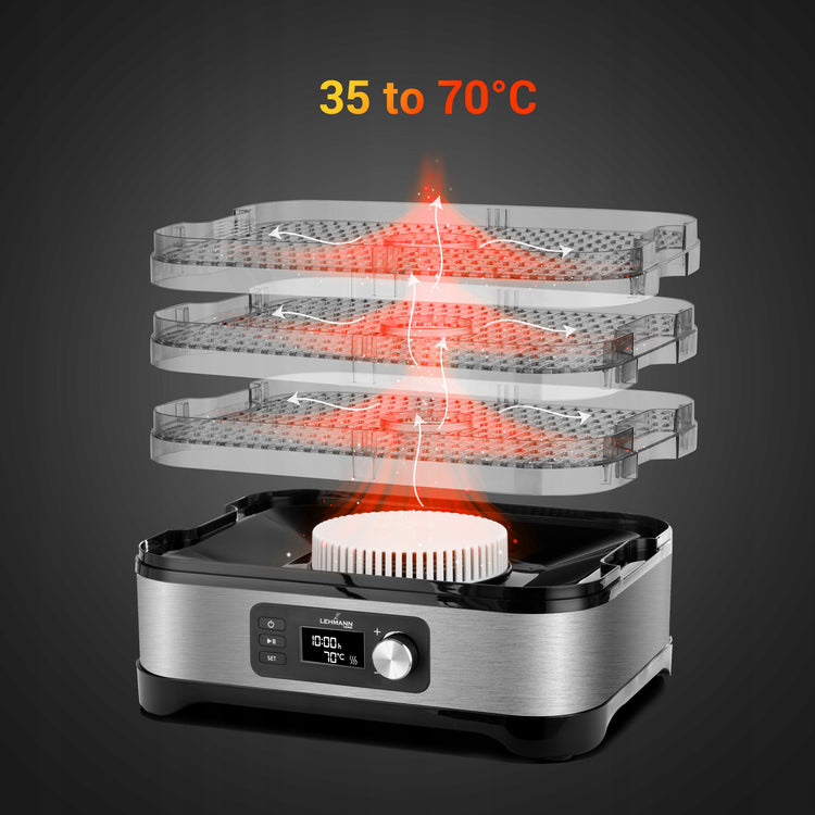Maisto džiovyklė „Lehmann Secado“, 450 W
