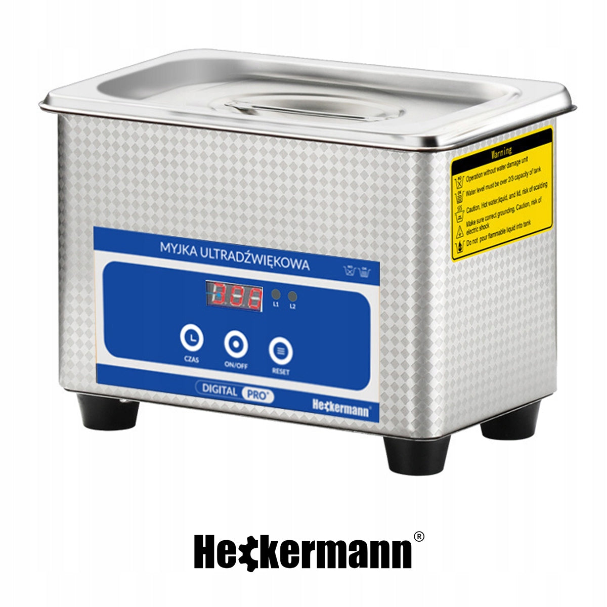 Ultragarsinė valymo vonelė Heckermann 0,8L – profesionaliam ir saugiam valymui namuose