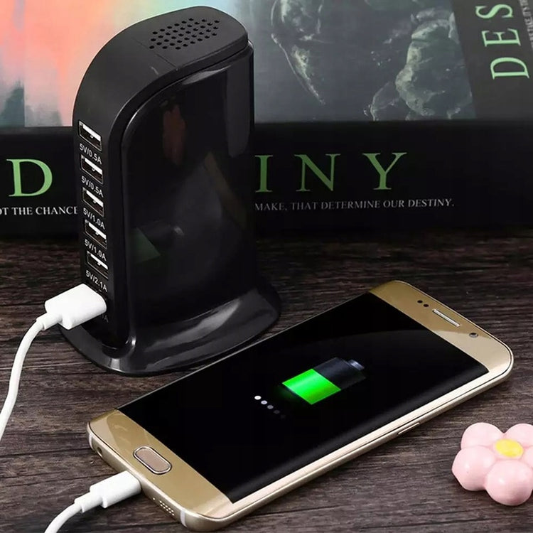 Įkroviklis su Wi-Fi kamera, 3 USB ir 2 USB-C – nuotrauka 9