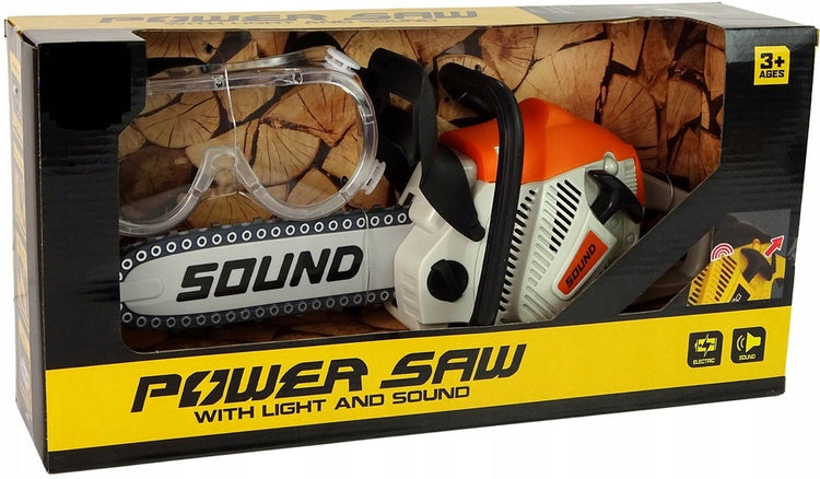 Žaislinis grandininis pjūklas „Power Saw“