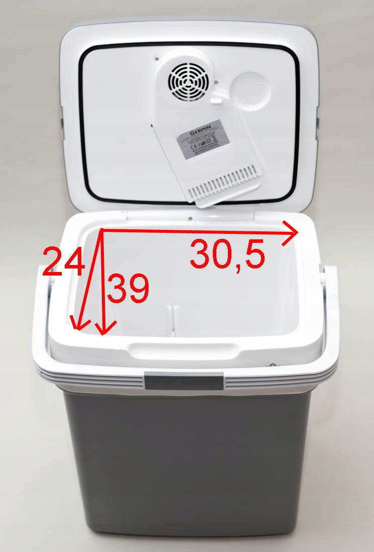 Termoelektrinis šaldytuvas su termostatu Berlinger 32L 12/230V